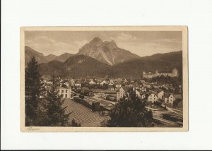 alte Ansichtskarte: Füssen mit Säuling 2038 Meter