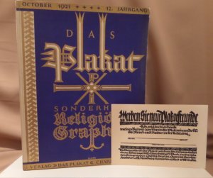 Das Plakat. 12. Jahrgang, Heft 10 Oktober 1921. Sonderheft: Religiöse Graphik.
