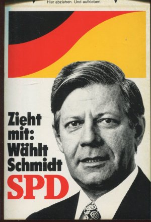 Zieht mit: Wählt Schmidt SPD [Aufkleber]