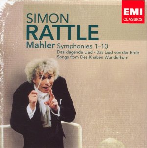 Mahler: Symphonien Nr.1-10, Lieder / Rattle, City Of Birmingham S.O., Berliner Philharmoniker, Wiener Philharmoniker [14CD-Box-Set]