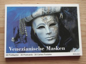 gebrauchtes Buch – Venezianische Masken. 30 Postkarten - Artcolor