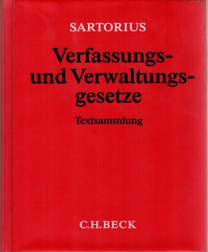 Verfassungs- und Verwaltungsgesetze - Textsammlung