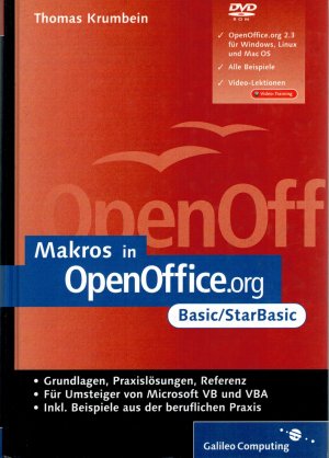 Makros in OpenOffice.org – Basic/StarBasic