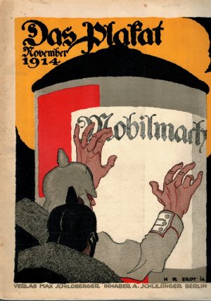 Das Plakat - Heft 6 / 5. Jahrgang - 15. November 1914