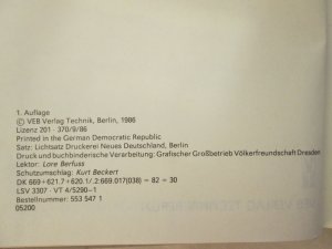 gebrauchtes Buch – Herausgegeben von Prof – VEB Verlag Technik: Wörterbuch Metallurgie und Gießereitechnik Russisch-Deutsch