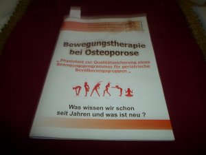 gebrauchtes Buch – Bewegungstherapie bei Osteoporose