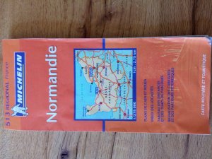 Cartes regional Michelin - NORMANDIE (nr. 513 der serie regional France) Landkarte