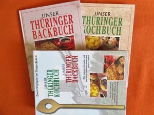 Unser Thüringer Backbuch + Unser Thüringer Kochbuch - zusammen im Schuber