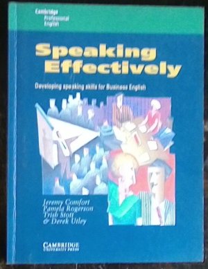 gebrauchtes Buch – Comfort, Jeremy u – Speaking Effectively. Developing speaking skills for Business English