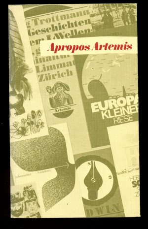 gebrauchtes Buch – Apropos Artemis /   Ein Werkstattbuch aus dem Artemis Verlag