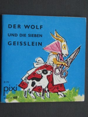 Der Wolf und die sieben Geisslein. Pixi Buch 48