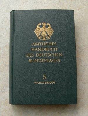 Amtliches  Handbuch  des  Deutschen  Bundestages   -    5. Wahlperiode  (13)