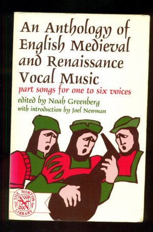 An Anthology of English Medieval and Renaissance Vocal Music (Noten)