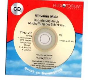 neues Hörbuch – Mai Giovanni – Optimierung durch Abschaffung des Schicksals    Maio, Giovanni