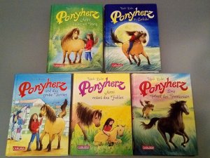 5 X Ponyherz - Anny findet ein Pony + Ponyherz in Gefahr + Ponyherz und das große Turnier + Anny rettet das Fohlen + Das Pferd der Prinzessin