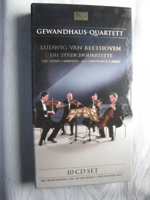 Streichquartette Nr.1-16 auf 10 CDs