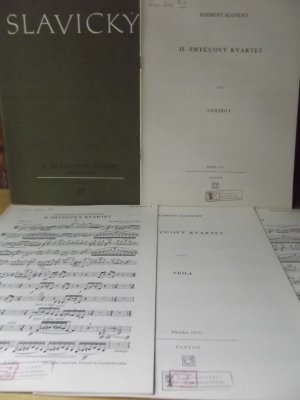 II. Quartetto D'Archi Streichquartett Quartett 2 (1972) Partitura E Parti Partitur und Stimmensatz