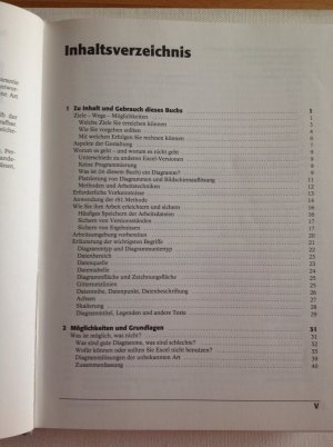 gebrauchtes Buch – Reinhold Scheck – Microsoft Excel - Diagramme