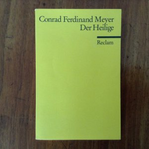 gebrauchtes Buch – Meyer, Conrad F – Der Heilige