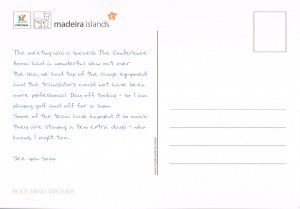 gebrauchtes Buch – Postkarte: Madeira / Madeira Islands MICE / Body. Mind. Madeira. (ungelaufen)