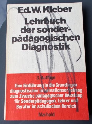 Lehrbuch der sonderpädagogischen Didaktik