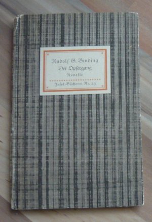 Der Opfergang - Eine Novelle - Insel-Bücherei Nr. 23