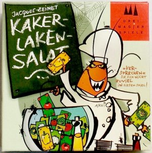 gebrauchtes Spiel – Jaques Zeimet – Kakerlakensalat 2007 Die 3 Magier - für 2 - 6 Spieler - ab 6 Jahren - Spieldauer ca 30 Minuten