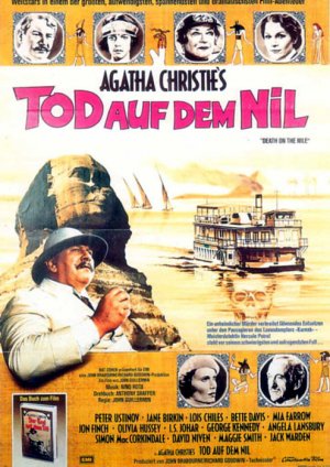 gebrauchter Film – JOHN GUILLERMIN – TOD AUF DEM NIL  (DEATH ON THE NILE).   MOTIV: "SPHINX".