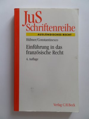 Einführung in das französische Recht