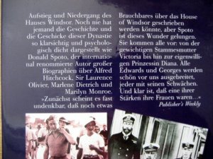 gebrauchtes Buch – Donald Spoto – Die WINDSORS - Geschichte einer Familie