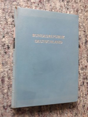 Bundesrepublik Deutschland. Ein Sammelwerk der wirtschaftlichen Leistungen. Einführung und Überblick durch Prof.Friedensburg. - Ganzlederausgabe -