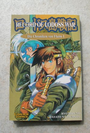 gebrauchtes Buch – Ryo Mizuno / Masato Natsumoto – Record  of  Lodoss  War    -    Die  Chroniken  von  Flaim  1.  (K.17)