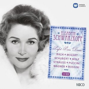 gebrauchter Tonträger – Vokalrecitals – Icon - Elisabeth Schwarzkopf - Perfect Prima Donna: de los Angeles, Seefried, Ludwig, Gedda, Wächter [10CD-BOX-SET]