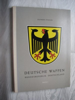 antiquarisches Buch – K Stadtler – Deutsche Wappen, Bd. 1