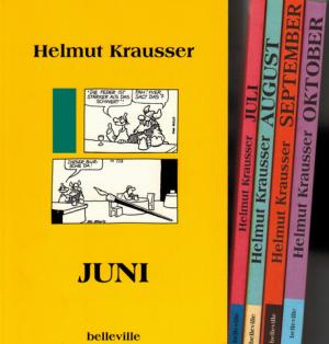 Juni - Juli - August - September - Oktober. (5 Tagebücher). Numerierte und signierte Exemplare.