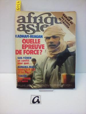 Afrique Asie. 27 Janvier. 9 Fevrier 1986.