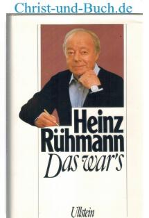 gebrauchtes Buch – Heinz Rühmann – Das war's