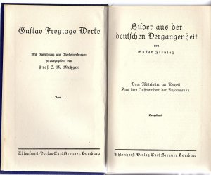 gebrauchtes Buch – Gustav Freytag – Bilder aus der deutschen Vergangenheit -