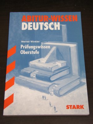Abitur Wissen Deutsch Prufungswissen Oberstufe Werner Winkler Buch Gebraucht Kaufen A02i9i5o01zzj