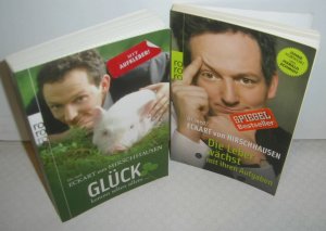 gebrauchtes Buch – Hirschhausen, Dr. med – 2 Bücher: Glück kommt selten allein ... // Die Leber wächst mit Ihren Aufgaben