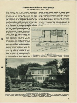 antiquarisches Buch – Heraklith Rundschau Landhäuser - Heft 12 vom Mai 1937 - Landhaus Gartendirektor / Essen Heisingen