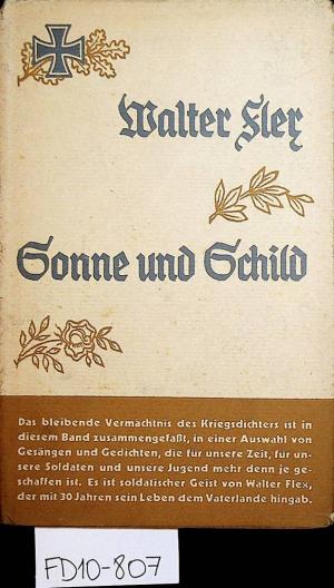 Sonne und Schild. Kriegsgesänge und Gedichte.