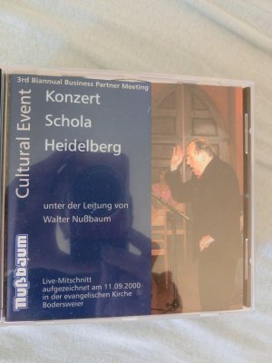 gebrauchter Tonträger – Schola Heidelberg – Konzert Schola Heidelberg