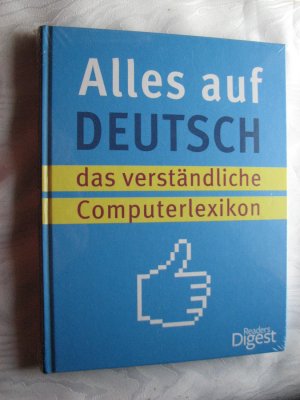 gebrauchtes Buch – Alles auf Deutsch - Das verständliche Computerlexikon