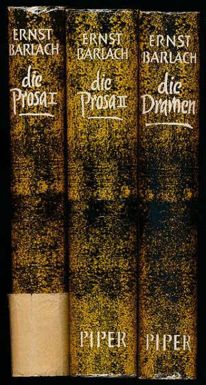 Das dichterische Werk. In drei Bänden (= komplett)., Band 1: die Prosa I. Herausgegeben von Friedrich Dross. Band 2: Die Prosa II. Herausgegeben von Friedrich […]