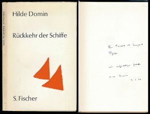 Rückkehr der Schiffe. [Signiertes Widmungsexemplar].