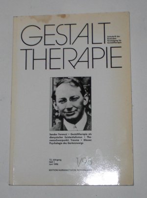 gebrauchtes Buch – Gestalttherapie 12.  Jg. Heft 1/Juni 1998 - Zeitschrift der Deutschen Vereinigung für Gestalttherapie.