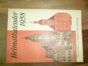 Heimatkalender 1958 der Kreise Altenburg und Schmölln