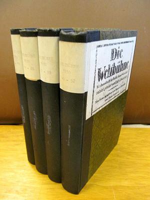 Die Weltbühne. Wochenschrift für Politik - Kunst - Wirtschaft. XXVI. Jahrgang 1930. Heft 1 – 52 in 4 Bänden. ( Originalausgabe - kein Nachdruck ).