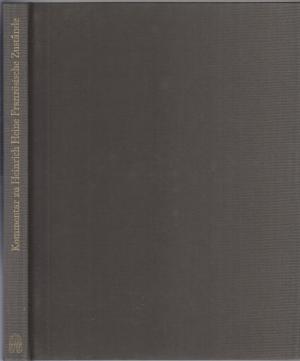 gebrauchtes Buch – Heinrich Heine – Kommentar zu Heinrich Heine. Französische Zustände. Artikel IX vom 25. Juni 1832. Urfassung